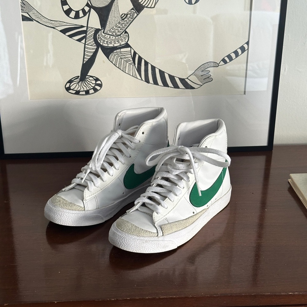 Nike Blazer mid ‘77 vintage White and Green High-Tops